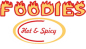Foodies Hot and Spicy logo